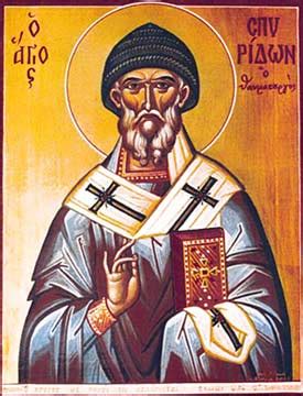 patron saint of 4chan's /fit/|Saint Spyridon .